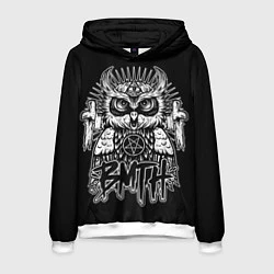 Толстовка-худи мужская BMTH Owl, цвет: 3D-белый