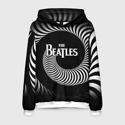 Толстовка-худи мужская The Beatles: Stereo Type, цвет: 3D-белый