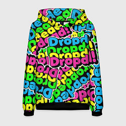 Толстовка-худи мужская Drop Dead: Acid Pattern, цвет: 3D-черный