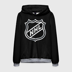 Толстовка-худи мужская NHL, цвет: 3D-меланж