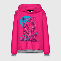 Толстовка-худи мужская You're dead meat, цвет: 3D-меланж