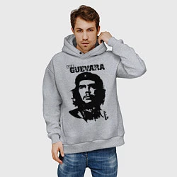 Толстовка оверсайз мужская Che Guevara, цвет: меланж — фото 2