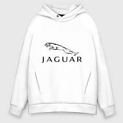 Толстовка оверсайз мужская Jaguar, цвет: белый