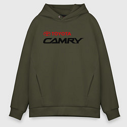Толстовка оверсайз мужская Toyota Camry, цвет: хаки