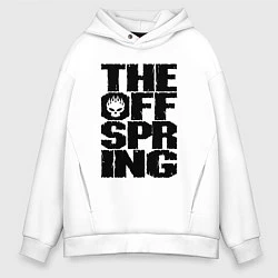 Толстовка оверсайз мужская The Offspring, цвет: белый
