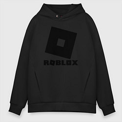 Толстовка оверсайз мужская ROBLOX, цвет: черный