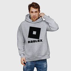 Толстовка оверсайз мужская ROBLOX, цвет: меланж — фото 2