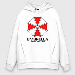 Толстовка оверсайз мужская UMBRELLA CORP, цвет: белый