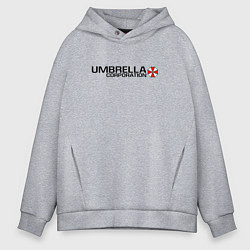 Толстовка оверсайз мужская UMBRELLA CORP, цвет: меланж