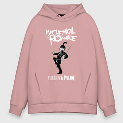 Толстовка оверсайз мужская My Chemical Romance, цвет: пыльно-розовый