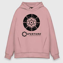 Толстовка оверсайз мужская PORTAL, цвет: пыльно-розовый