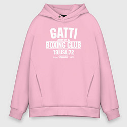 Толстовка оверсайз мужская Gatti Boxing Club, цвет: светло-розовый