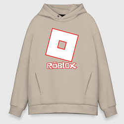 Толстовка оверсайз мужская ROBLOX, цвет: миндальный
