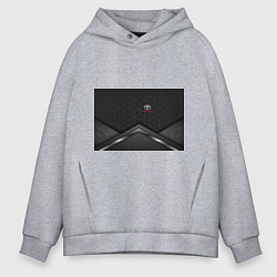 Толстовка оверсайз мужская TOYOTA, цвет: меланж