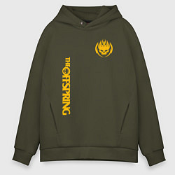 Толстовка оверсайз мужская THE OFFSPRING, цвет: хаки