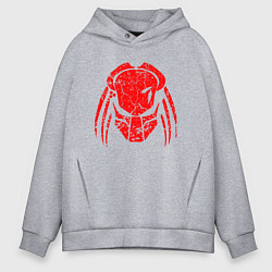 Толстовка оверсайз мужская PREDATOR, цвет: меланж