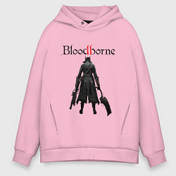 Толстовка оверсайз мужская Bloodborne, цвет: светло-розовый