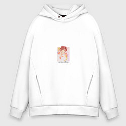 Толстовка оверсайз мужская Nct taeyong, цвет: белый