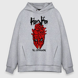 Толстовка оверсайз мужская DOROHEDORO, цвет: меланж