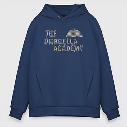 Толстовка оверсайз мужская Umbrella academy, цвет: тёмно-синий
