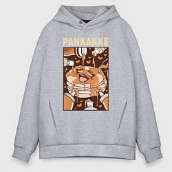 Толстовка оверсайз мужская Pankakke, цвет: меланж