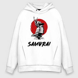 Толстовка оверсайз мужская SAMURAI, цвет: белый