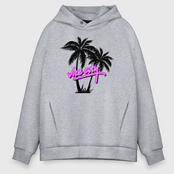 Толстовка оверсайз мужская GTA Vice City, цвет: меланж