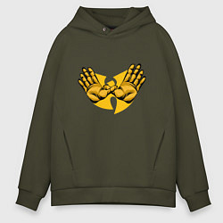 Толстовка оверсайз мужская Wu-Tang Forever, цвет: хаки