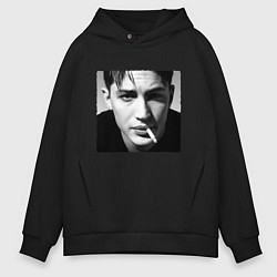 Толстовка оверсайз мужская ТОМ ХАРДИ, цвет: черный