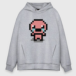 Толстовка оверсайз мужская Pixel isaac, цвет: меланж