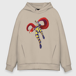 Толстовка оверсайз мужская Princess whats her name, цвет: миндальный