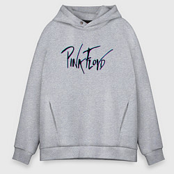 Толстовка оверсайз мужская PINK FLOYD GLITCH ПИНК ФЛОЙД ГЛИТЧ, цвет: меланж