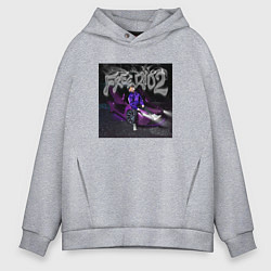 Толстовка оверсайз мужская OG BUDA FREERIO2, цвет: меланж