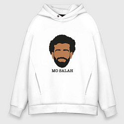 Толстовка оверсайз мужская Mo Salah Liverpool, цвет: белый