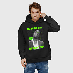 Толстовка оверсайз мужская Boys Do Cry Travis Scott, цвет: черный — фото 2