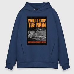 Толстовка оверсайз мужская CCR - Wholl Stop The Rain, цвет: тёмно-синий