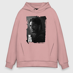 Толстовка оверсайз мужская Педро Паскаль, цвет: пыльно-розовый