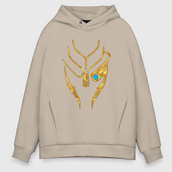 Толстовка оверсайз мужская Mass Effect Garrus, цвет: миндальный