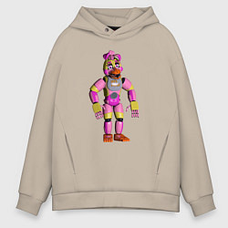 Толстовка оверсайз мужская Фантайм Чика, цвет: миндальный
