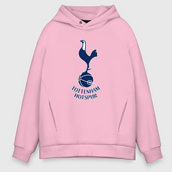 Толстовка оверсайз мужская Tottenham Hotspur fc sport, цвет: светло-розовый