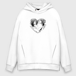 Толстовка оверсайз мужская Изуми Миямура - Хоримия, цвет: белый