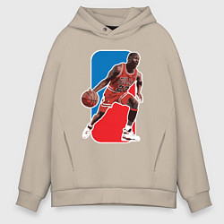 Толстовка оверсайз мужская Jordan play, цвет: миндальный