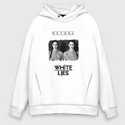 Толстовка оверсайз мужская White Lies - Ritual, цвет: белый