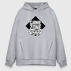 Толстовка оверсайз мужская Game zone, цвет: меланж