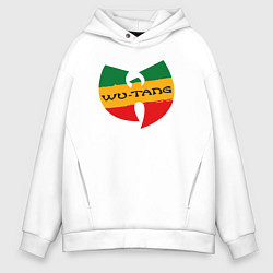 Толстовка оверсайз мужская Wu-Tang, цвет: белый