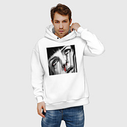 Толстовка оверсайз мужская Миа криминальное чтиво, цвет: белый — фото 2