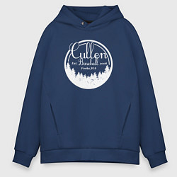 Толстовка оверсайз мужская Baseball Cullen, цвет: тёмно-синий