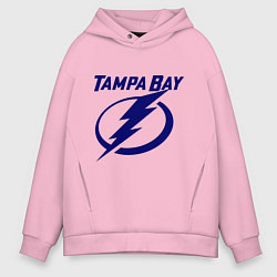 Толстовка оверсайз мужская HC Tampa Bay, цвет: светло-розовый