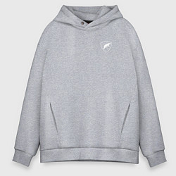 Толстовка оверсайз мужская Шеврон ОДОН, цвет: меланж