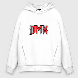Толстовка оверсайз мужская DMX, цвет: белый